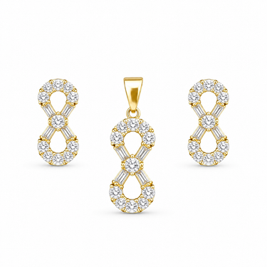 Set argint cu Zirconiu – JSIS2215