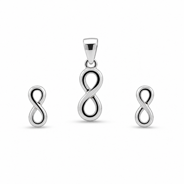 Set argint cu Model – JSIS2222