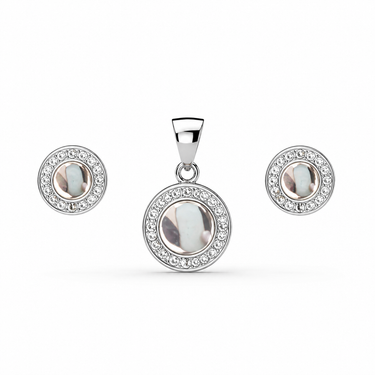 Set argint cu Zirconiu – JSIS2238