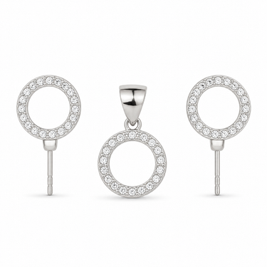 Set argint cu Zirconiu – JSIS2247