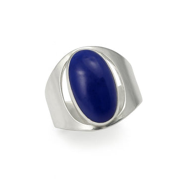 Inel argint cu Lapis lazuli