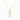 Lantisor argint suflat cu aur