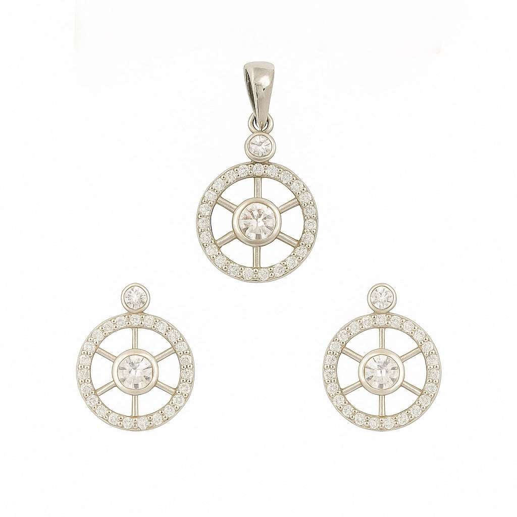 Set argint cu Zirconiu