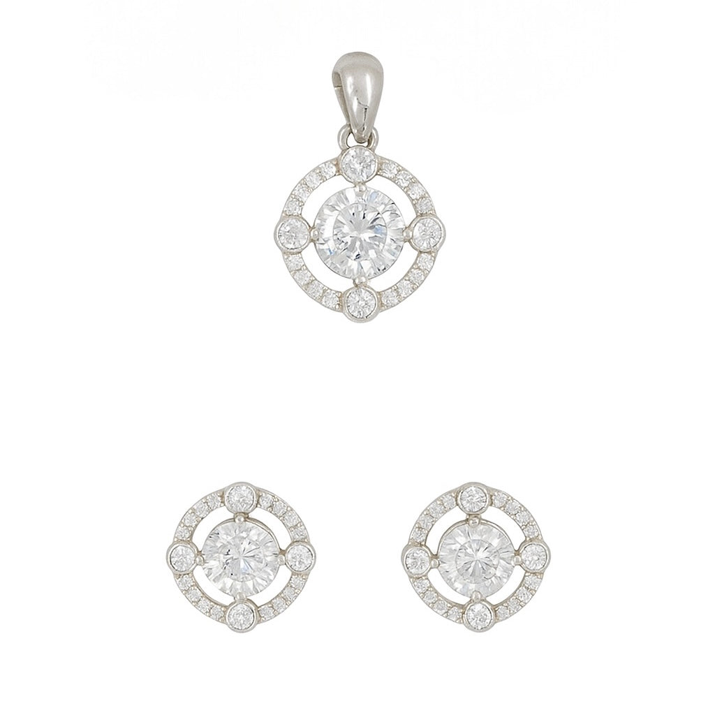 Set argint cu Zirconiu