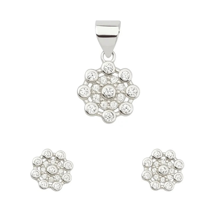 Set argint cu Zirconiu