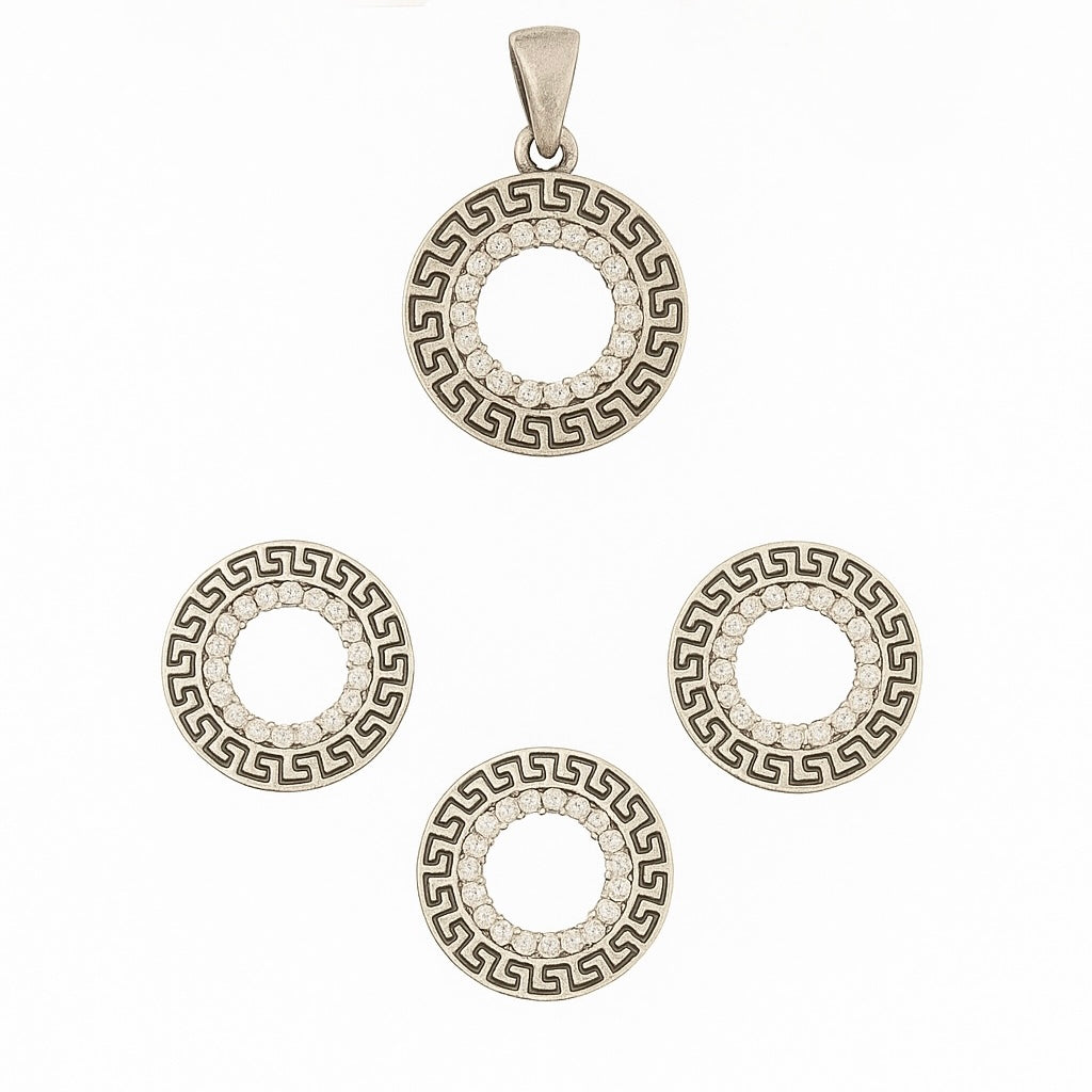 Set argint cu Zirconiu