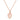 Lantisor argint Rose gold