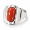 Inel argint cu Praf de Coral — JSII2331 — HERO