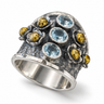 Inel argint cu Topaz — JSII2351 — HERO
