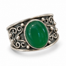 Inel argint cu Cuart Verde — JSII2395 — HERO