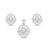 Set argint cu Zirconiu – JSIS2228