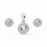 Set argint cu Zirconiu – JSIS2238