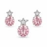 Set argint cu Zirconiu roz – JSIS2248