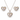 Set din argint cu zirconiu – Inimi – JSIS2276