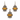 Set argint cu Ochi de Tigru JSIS2296