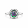 Inel argint cu Topaz Mistic - JSVI2027
