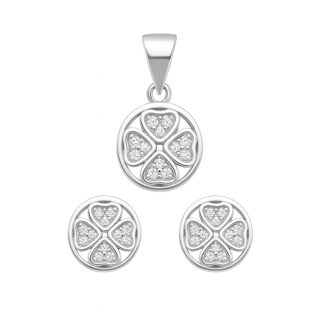 Set argint cu Zirconiu