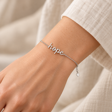 Bratara argint "Hope"