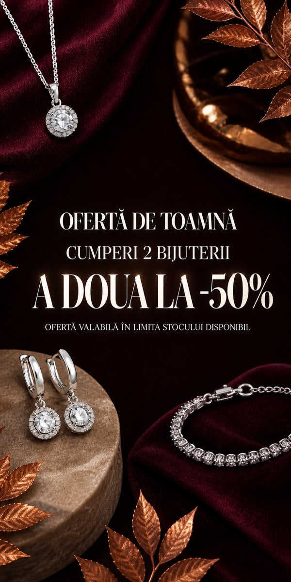 Ofertă de toamnă JoySilver – cumperi 2 bijuterii, a doua la -50% – mobil
