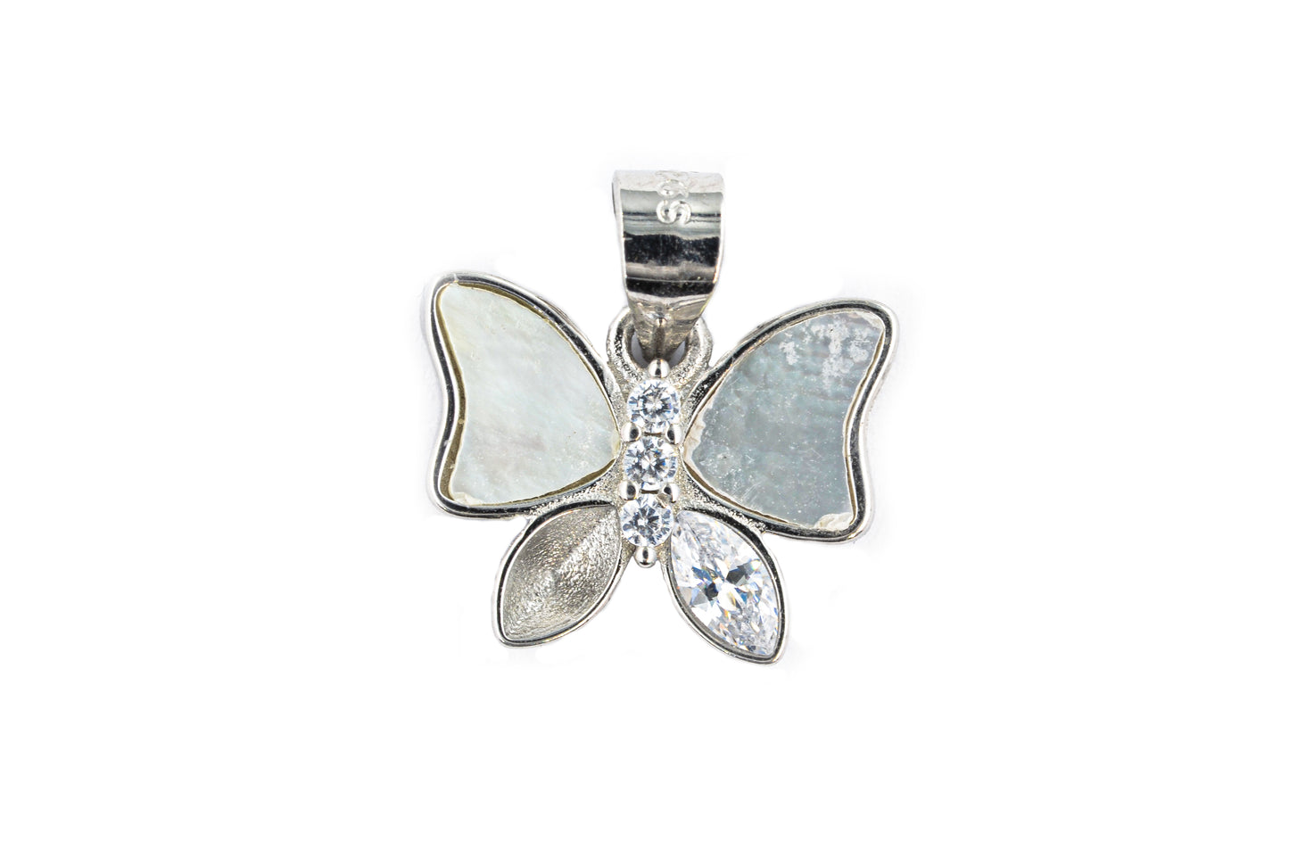 Pandantiv argint fluture
